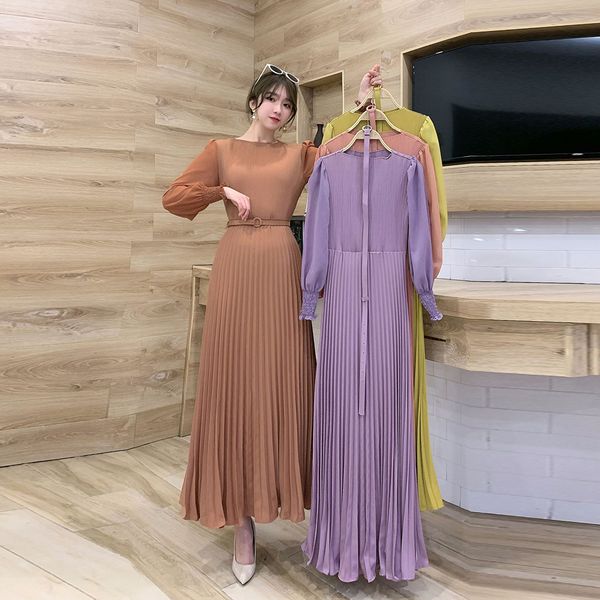 plus size vestido de mujer pleated long sleeve dress 2021 maxi dresses for women casual vestidos vetement femme robe longue, Red
plus size vestido de mujer pleated long sleeve dress 2021 maxi dresses for women casual vestidos vetement femme robe longue, Red