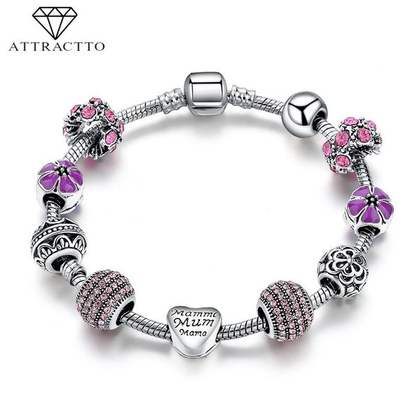 charm bracelets attractto fashion purple crystal beads & bangles for women silver heart diy jewelry bracelet femme sbr170052, Golden;silver
charm bracelets attractto fashion purple crystal beads & bangles for women silver heart diy jewelry bracelet femme sbr170052, Golden;silver