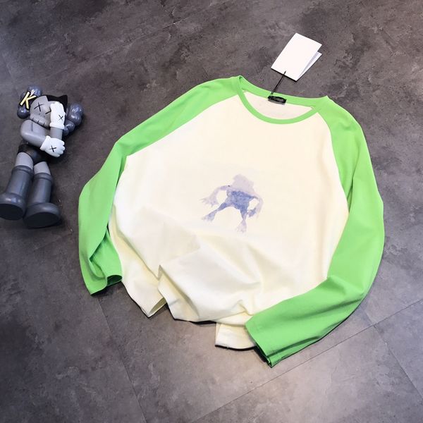 70% off contrast color little monster print long sleeve t-shirt women's spring and autumn new cartoon round neck pullover with raglan s, White
70% off contrast color little monster print long sleeve t-shirt women's spring and autumn new cartoon round neck pullover with raglan s, White