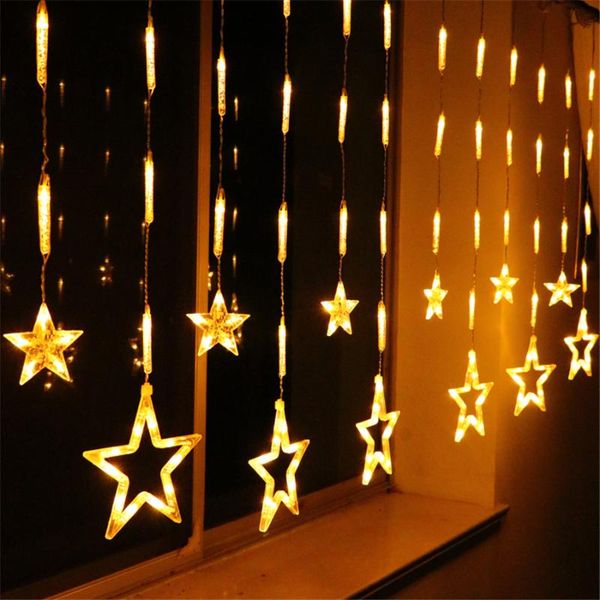 strings thrisdar upgrade 2.5m romantic star curtain string light 8 modes christmas window icicle fairy for wedding party holiday
strings thrisdar upgrade 2.5m romantic star curtain string light 8 modes christmas window icicle fairy for wedding party holiday