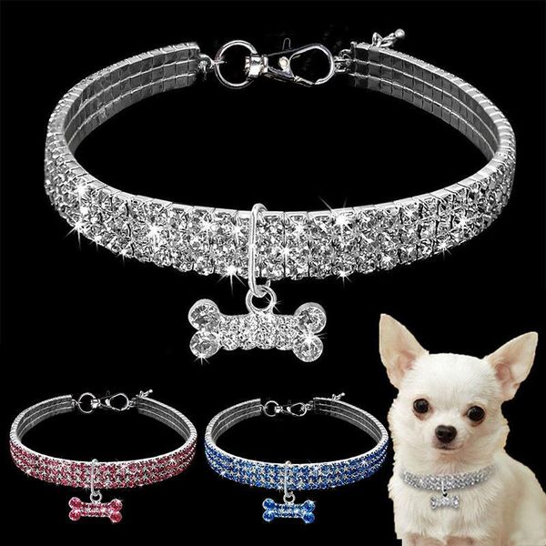 dog collar rhinestone cat neck suitable for small and medium-sized dogs cats pet supplies pink blue white collars & leashes
dog collar rhinestone cat neck suitable for small and medium-sized dogs cats pet supplies pink blue white collars & leashes