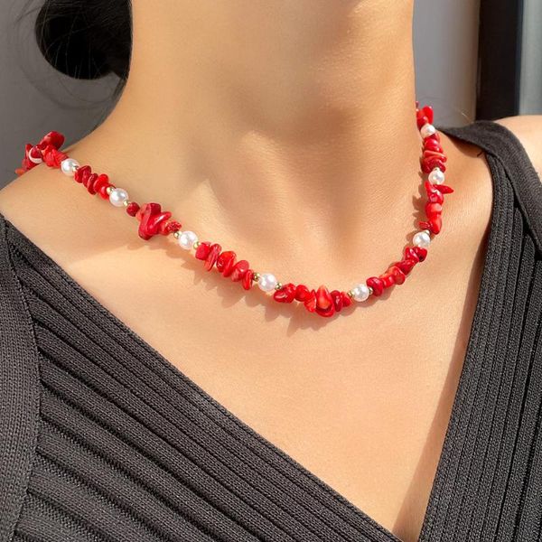 chokers colorful natural stone necklace for women irregular string beaded chain necklaces lucky gifts trendy party jewelry wholesale, Golden;silver
chokers colorful natural stone necklace for women irregular string beaded chain necklaces lucky gifts trendy party jewelry wholesale, Golden;silver