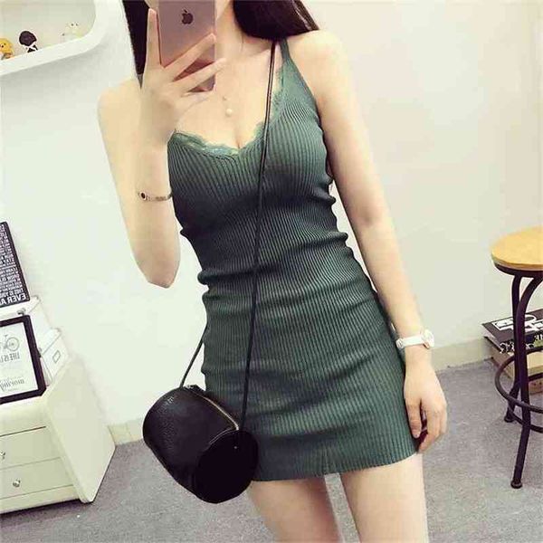 spring summer bodycon dress women slim v-neck splice lace mini club party es autumn female basic casual knitted 210525, Black;gray
spring summer bodycon dress women slim v-neck splice lace mini club party es autumn female basic casual knitted 210525, Black;gray