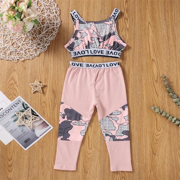 clothing sets children's toddler kids baby girls camouflage sleeveless vest letter print pants outfits set fashion, White
clothing sets children's toddler kids baby girls camouflage sleeveless vest letter print pants outfits set fashion, White