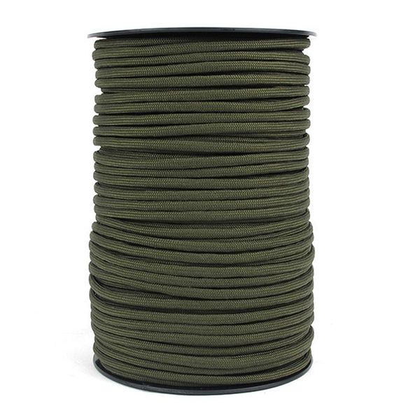 outdoor gadgets 100m 550 military standard 9-core paracord rope 4mm parachute cord survival umbrella tent lanyard strap
outdoor gadgets 100m 550 military standard 9-core paracord rope 4mm parachute cord survival umbrella tent lanyard strap