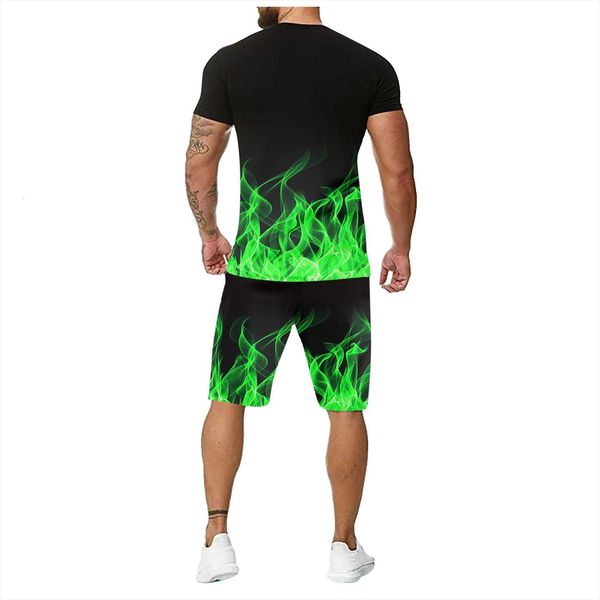 flame print 2pc set mens tracksuits sportswear fitness gym quick dry sport suits sports joggers workout training tg, Gray
flame print 2pc set mens tracksuits sportswear fitness gym quick dry sport suits sports joggers workout training tg, Gray