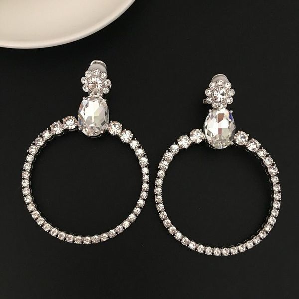 dangle & chandelier big circle crystal personality exaggeration fashion earrings for women 2021, Silver
dangle & chandelier big circle crystal personality exaggeration fashion earrings for women 2021, Silver