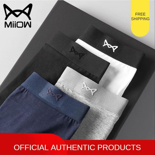 underpants miiow pure cotton men's underwear, boxer shorts, mid-waist, seamless, large-size summer thin youth square shorts, Black;white
underpants miiow pure cotton men's underwear, boxer shorts, mid-waist, seamless, large-size summer thin youth square shorts, Black;white