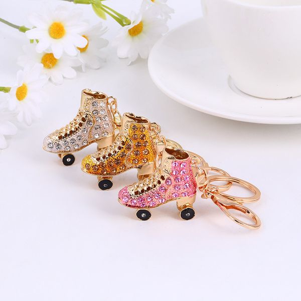 2021 new personalized pendant diamond inlaid roller skate chain key ring accessories can be, Slivery;golden
2021 new personalized pendant diamond inlaid roller skate chain key ring accessories can be, Slivery;golden