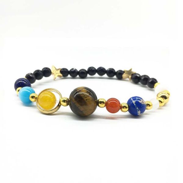 universe galaxy the eight planets beaded bracelet strands mens jewelry star beads stretch bracelet, Black
universe galaxy the eight planets beaded bracelet strands mens jewelry star beads stretch bracelet, Black