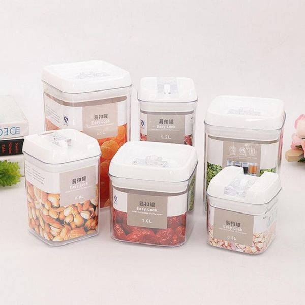 storage bottles & jars multi-capacity plastic box dried fruits multigrain tanks kitchen containers transparent sealed
storage bottles & jars multi-capacity plastic box dried fruits multigrain tanks kitchen containers transparent sealed