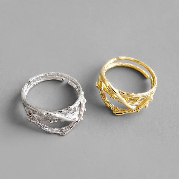 cluster rings unique tree vine twine ring real 925 sterling silver personalized valentine gift year women lover jewelry, Golden;silver
cluster rings unique tree vine twine ring real 925 sterling silver personalized valentine gift year women lover jewelry, Golden;silver