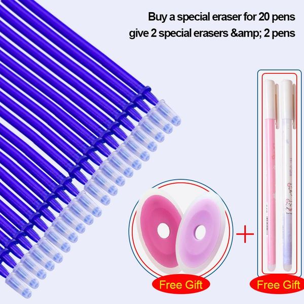 ballpoint pens erasable gel pen refill set magic handle 0.5 mm washable writing tools school stationery 24 pieces, Blue;orange
ballpoint pens erasable gel pen refill set magic handle 0.5 mm washable writing tools school stationery 24 pieces, Blue;orange