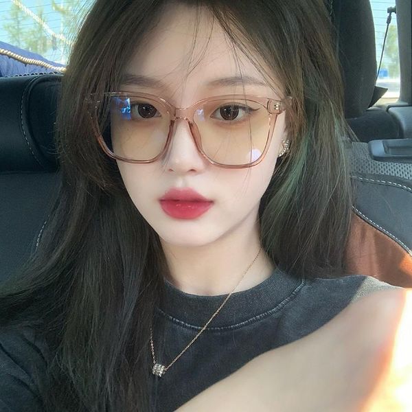 sunglasses korean square anti-blue glasses women fashion plain men eyewear cute decorative computer, White;black
sunglasses korean square anti-blue glasses women fashion plain men eyewear cute decorative computer, White;black