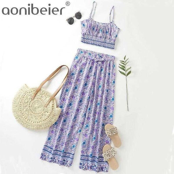 fashion printed summer casual holiday beach 2 piece sets shirred cropped camisole and wide leg pant outfits 210604, White
fashion printed summer casual holiday beach 2 piece sets shirred cropped camisole and wide leg pant outfits 210604, White