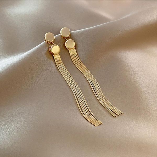 dangle & chandelier korean fashion long tassel drop earrings luxury temperament trendy women party jewelry geometry earring chic girl gifts, Silver
dangle & chandelier korean fashion long tassel drop earrings luxury temperament trendy women party jewelry geometry earring chic girl gifts, Silver