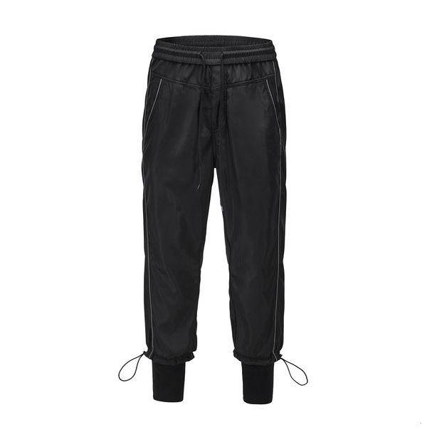 capris black reflective stripe tapered track pants elastic leg opening jogger streetwear
capris black reflective stripe tapered track pants elastic leg opening jogger streetwear
