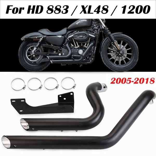 motorcycle exhaust system silp on for 883 / xl48 1200 2005 to 2021 years vintage muffler full systems link pipe
motorcycle exhaust system silp on for 883 / xl48 1200 2005 to 2021 years vintage muffler full systems link pipe