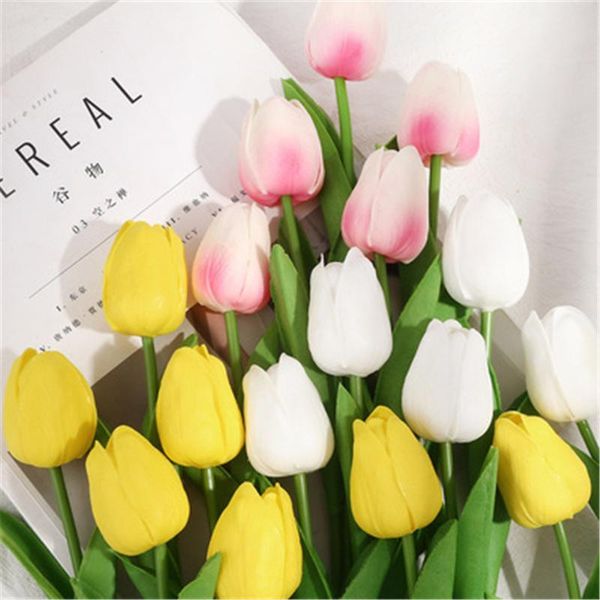 decorative flowers & wreaths 5pcs artificial 34cm tulip blue purple wedding bride decor real touch fake for home room decoration pe bouquet
decorative flowers & wreaths 5pcs artificial 34cm tulip blue purple wedding bride decor real touch fake for home room decoration pe bouquet