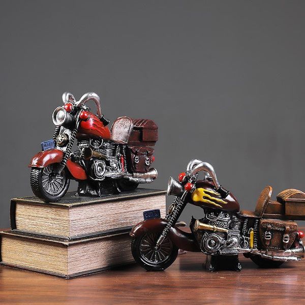decorative objects & figurines creative retro vintage motorcycle resin statue art model furnishings living room tv cabinet wine home decorat
decorative objects & figurines creative retro vintage motorcycle resin statue art model furnishings living room tv cabinet wine home decorat