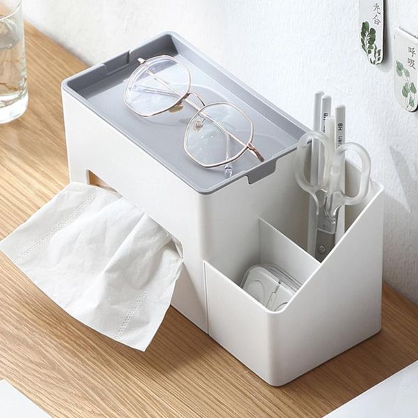 tissue boxes & napkins multifunctional deskorganizer paper box sundries storage holder container for home living room (grey)
tissue boxes & napkins multifunctional deskorganizer paper box sundries storage holder container for home living room (grey)