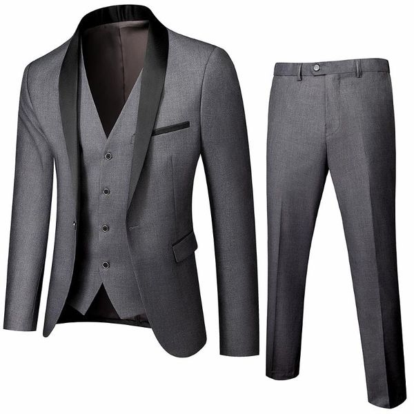 men's suits & blazers costume homme men autumn wedding party three pieces set large size 5xl 6xl male blazer coat pants and vest fashio, White;black
men's suits & blazers costume homme men autumn wedding party three pieces set large size 5xl 6xl male blazer coat pants and vest fashio, White;black