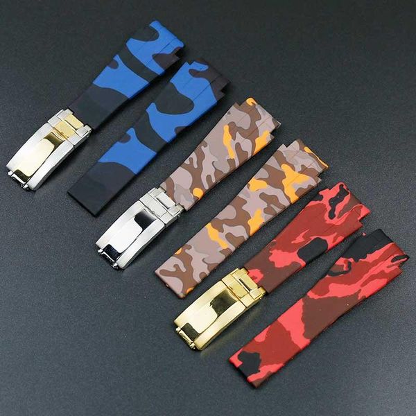 watch bands men's camouflage rubber strap 20mm for women's waterproof sports with buckle, Black;brown
watch bands men's camouflage rubber strap 20mm for women's waterproof sports with buckle, Black;brown