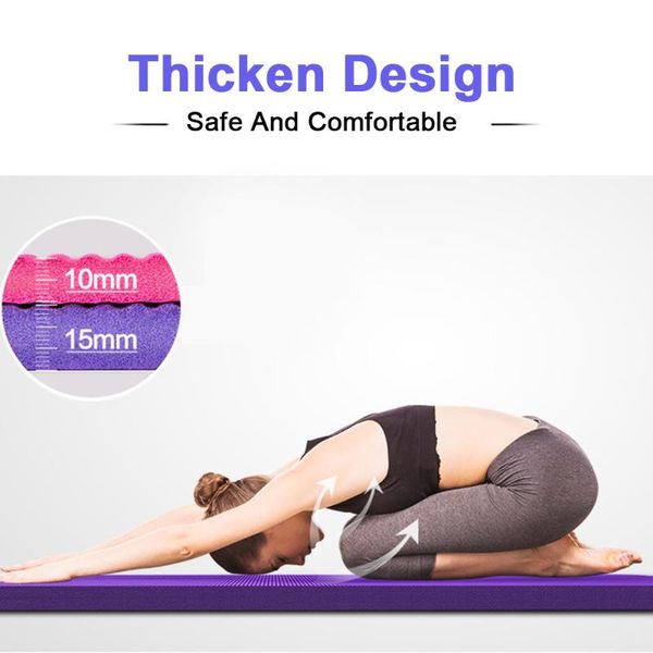 lixada 183*61*1cm nbr yoga mat anti-skid sports fitness portable thicken lengthen carpet multi-function for gym mats
lixada 183*61*1cm nbr yoga mat anti-skid sports fitness portable thicken lengthen carpet multi-function for gym mats