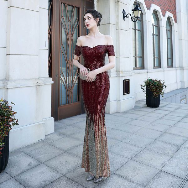 luxury party evening dress 18139#2021 sequin fishtail long auto real tate celebration show ceremony host, White;pink
luxury party evening dress 18139#2021 sequin fishtail long auto real tate celebration show ceremony host, White;pink