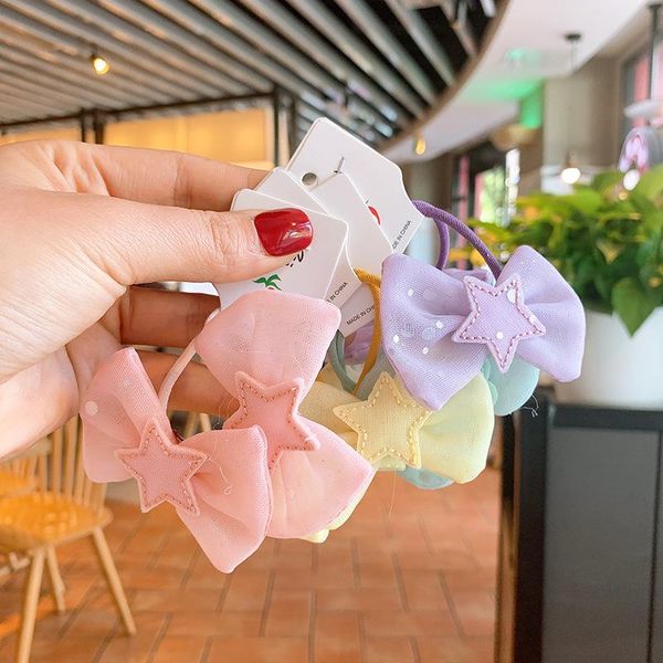 hair accessories korean style girls net yarn bow knot rope baby rubber band stars flower ties for children fashion, Slivery;white
hair accessories korean style girls net yarn bow knot rope baby rubber band stars flower ties for children fashion, Slivery;white