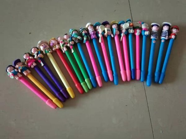 ballpoint pens multi-colour polymer clay character pen promotional gift creative, Blue;orange
ballpoint pens multi-colour polymer clay character pen promotional gift creative, Blue;orange