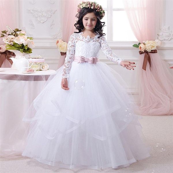 girl's dresses cocomylody white fluffy lace flower girl for weddings long sleeves tulle ball gown first holy communion pageant party, Red;yellow
girl's dresses cocomylody white fluffy lace flower girl for weddings long sleeves tulle ball gown first holy communion pageant party, Red;yellow