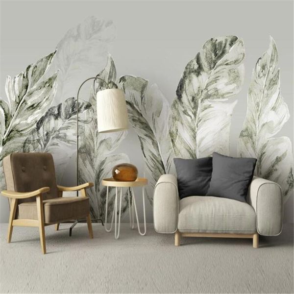 wallpapers milofi customized 3d large wallpaper mural small fresh green leaves watercolor style tv bedroom background wall
wallpapers milofi customized 3d large wallpaper mural small fresh green leaves watercolor style tv bedroom background wall