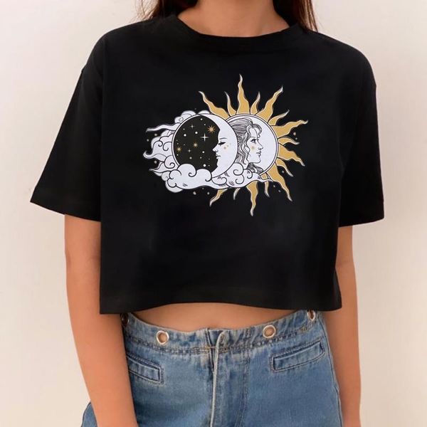 womail t-shirt woman tshirts harajuku shirt women's o-neck sun and moon printing short sleeve casual graphic t, White
womail t-shirt woman tshirts harajuku shirt women's o-neck sun and moon printing short sleeve casual graphic t, White