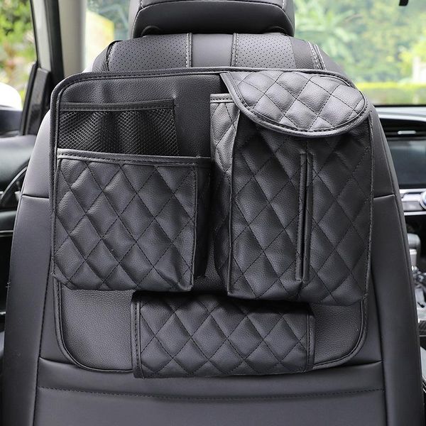 car organizer plaid multifunction pu leather storage bag high capacity waterproof wear-resistant seat rear hanging black
car organizer plaid multifunction pu leather storage bag high capacity waterproof wear-resistant seat rear hanging black