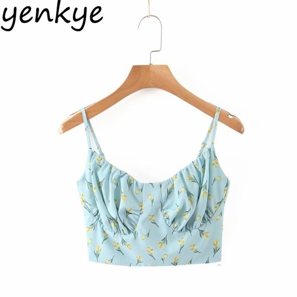 sweet floral print crop women holiday summer boho cami haut femme chiffon s ljpz9299 210514, White
sweet floral print crop women holiday summer boho cami haut femme chiffon s ljpz9299 210514, White