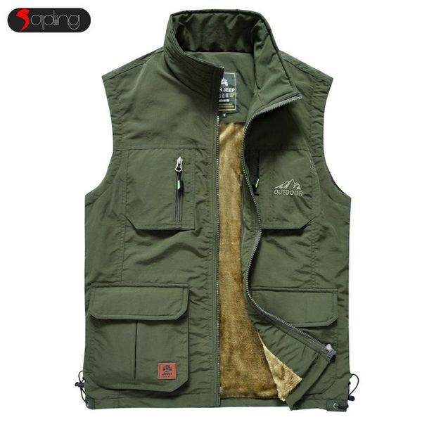 men's vests winter men's plus fleece warm vest multi pockets autumn male casual thicken waistcoat pographer sleeveless outdoor jack, Black;white
men's vests winter men's plus fleece warm vest multi pockets autumn male casual thicken waistcoat pographer sleeveless outdoor jack, Black;white