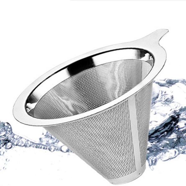 coffee filters stainless steel fine mesh strainer filter basket pour over cone dripper cocktail bar bartender tool
coffee filters stainless steel fine mesh strainer filter basket pour over cone dripper cocktail bar bartender tool