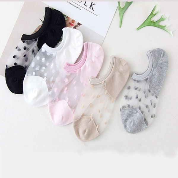 summer boat socks women's thin shallow mouth invisible crystal summer transparent glass silk stockings children, Black;white
summer boat socks women's thin shallow mouth invisible crystal summer transparent glass silk stockings children, Black;white