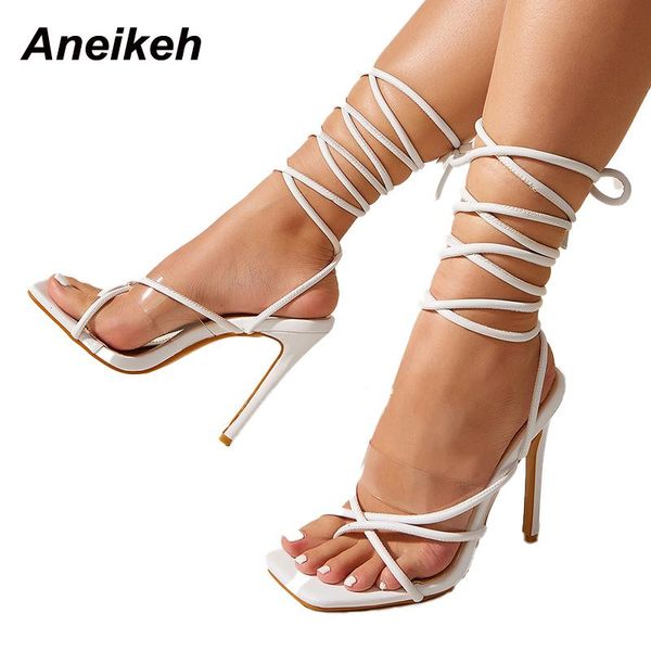 sandals aneikeh pu women's fashion thin heels cross-tied round toe elegant party narrow band print plaid shoes 2021 summer, Black
sandals aneikeh pu women's fashion thin heels cross-tied round toe elegant party narrow band print plaid shoes 2021 summer, Black