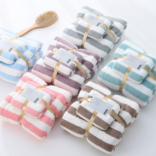 towel striped set thickening soft absorbent family bathroom el child face hand toalhas de banho serviette bain
towel striped set thickening soft absorbent family bathroom el child face hand toalhas de banho serviette bain
