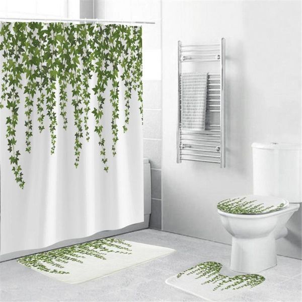 shower curtains 4pcs/set curtain 180*180cm non-slip rug toilet lid cover bath mat for bathroom
shower curtains 4pcs/set curtain 180*180cm non-slip rug toilet lid cover bath mat for bathroom