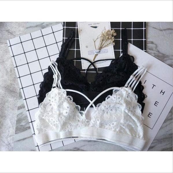 bras floral embroidered lace lingerie for women bralette tube invisible bra transparent hollow out brassiere s1382, Red;black
bras floral embroidered lace lingerie for women bralette tube invisible bra transparent hollow out brassiere s1382, Red;black