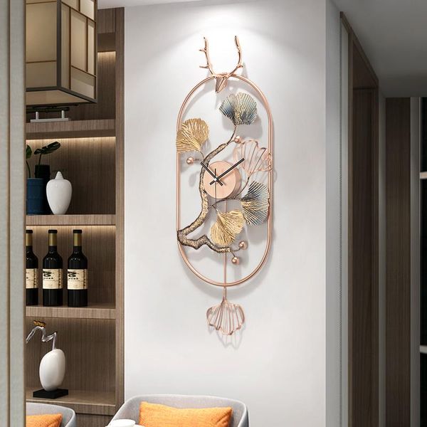 chinese luxury ginkgo leaf wrought iron wall clocks home livingroom hanging decoration el porch sticker crafts
chinese luxury ginkgo leaf wrought iron wall clocks home livingroom hanging decoration el porch sticker crafts