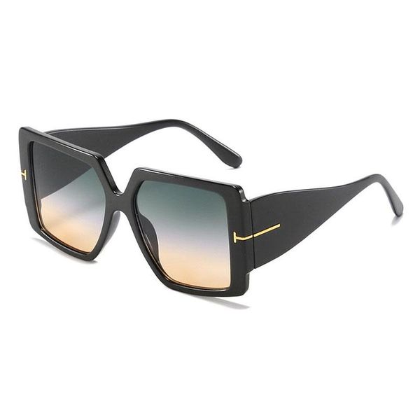 sunglasses fashion oversized women square shades designer vintage ladies sun glasses uv400, White;black
sunglasses fashion oversized women square shades designer vintage ladies sun glasses uv400, White;black
