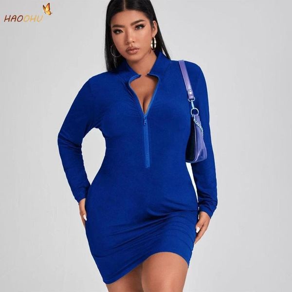 plus size dresses haoohu women clothing 2021 sunken stripe solid color zipper dress autumn urban casual office fashion commute
plus size dresses haoohu women clothing 2021 sunken stripe solid color zipper dress autumn urban casual office fashion commute