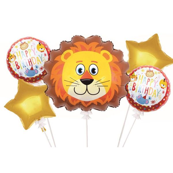 5pcs jungle party balloons birthday decorations animals foil globos baby shower decor helium star ballons lion zebra boy gifts decoration
5pcs jungle party balloons birthday decorations animals foil globos baby shower decor helium star ballons lion zebra boy gifts decoration
