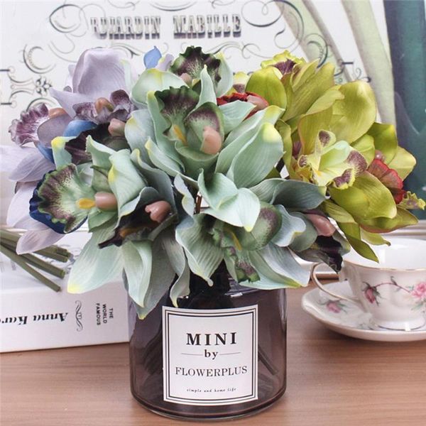 bouquet 7-head artificial flower orchid home el wedding bridal table decor deskplants arrangement bonsai decorative flowers & wreaths
bouquet 7-head artificial flower orchid home el wedding bridal table decor deskplants arrangement bonsai decorative flowers & wreaths