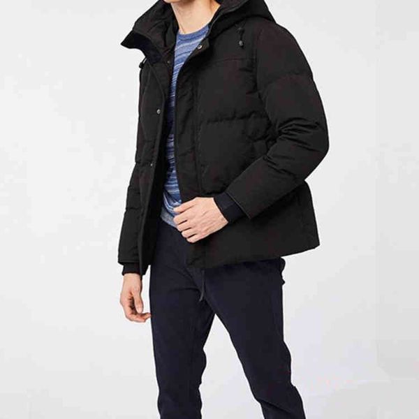 style joker homme down jackets canadian casual handsome big fur hooded business down warm winter jacket coat hiver parka doudoune, Black
style joker homme down jackets canadian casual handsome big fur hooded business down warm winter jacket coat hiver parka doudoune, Black