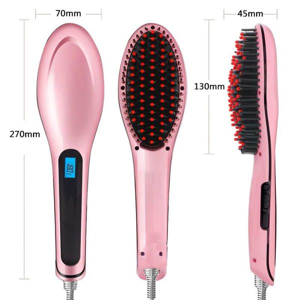 electric hair brushes ceramic straightener brush fast straightening comb flat iron lcd display digital heating
electric hair brushes ceramic straightener brush fast straightening comb flat iron lcd display digital heating